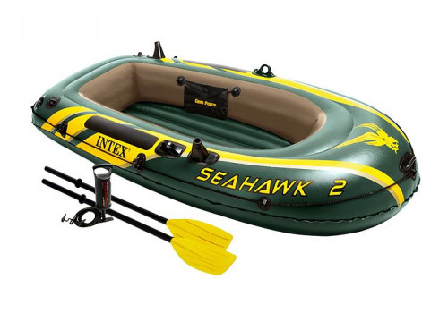 Надувная лодка "Seahawk 2 Set" Intex 68347